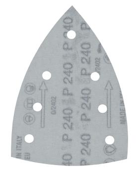 Schleifpapier A240 100x150mm Klett