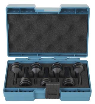 T-Schlagnuss-Set 7-tlg. IMPACT BLACK