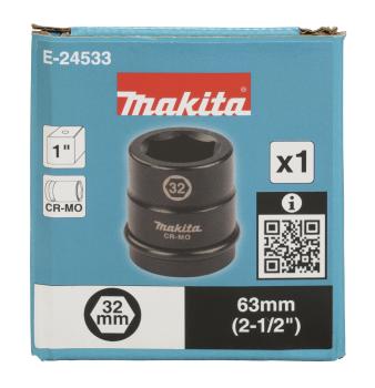 Preview: Makita E-24533 Schlagnuss 1" SW32 63mm
