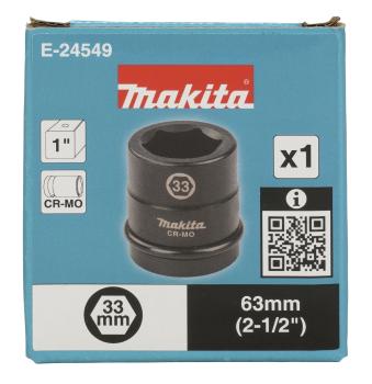 Preview: Makita E-24549 Schlagnuss 1" SW33 63mm