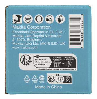 Preview: Makita E-24555 Schlagnuss 1" SW34 63mm