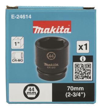 Preview: Makita E-24614 Schlagnuss 1" SW44 70mm