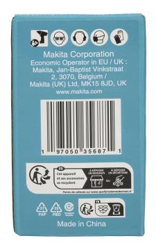 Preview: Makita E-24692 Schlagnuss 1" SW30 90mm