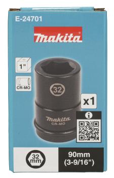 Preview: Makita E-24701 Schlagnuss 1" SW32 90mm