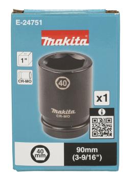 Preview: Makita E-24751 Schlagnuss 1" SW40 90mm