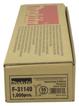 Preview: Makita F-31140 Schnellbauschraube grob 3,9x55mm