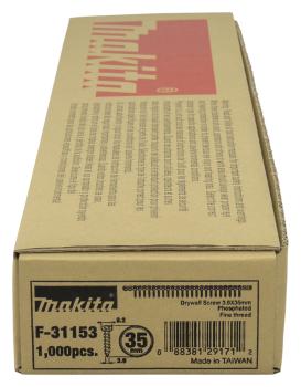 Preview: Makita F-31153 Schnellbauschraube fein 3,9x35mm