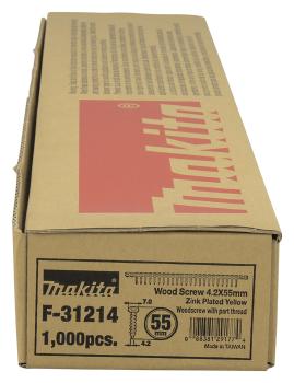 Preview: Makita F-31214 Schnellbauschraube Holz 4,2x55mm