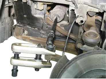 Preview: GEDORE KL-0165-1 Kugelgelenk-Abdrücker-Satz, Gr. 1 + 2
