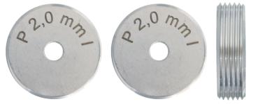 GEDORE KL-0173-4604 Gewinderollensatz für 2 mm Steigung