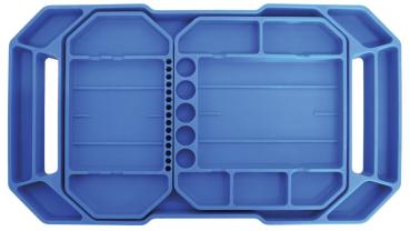 GEDORE KL-4991-101 Silikon-Aufbewahrungsmatte, 3-teilig