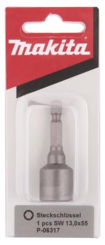 Steckschlüssel 1/4" SW13