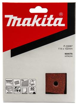 Preview: Schleifpapier P40 102x114mm Klett