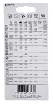 Preview: Makita P-38788 Stichsägeblatt D1 Granulat bestreut