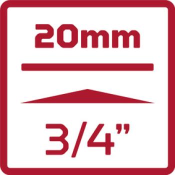 Preview: GEDORE R75300021 Kardangelenk 3/4 107 mm