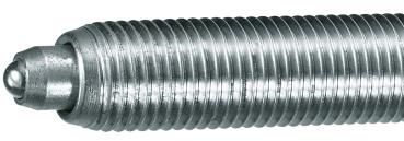 Preview: GEDORE 1.1406140KS Spindel SW 17, M14x1,5, 140 mm, mit Kugelspitze