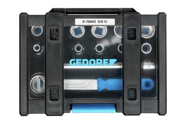 Preview: GEDORE D 20 DMU-3 Steckschlüssel-Satz 1/4 13-teilig UD-Profil 4-13 mm