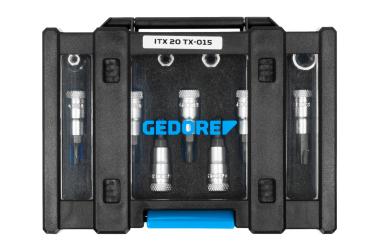 Preview: GEDORE ITX 20 TX-015 Schraubendreher-Satz 1/4 15-teilig TX