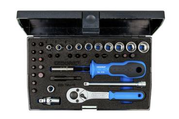 GEDORE D 20 TMU-10 Steckschlüssel-Satz 1/4 39-teilig UD-IN-IS-PH-PZ-TX"