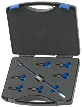 GEDORE 1.81/K-1 Gewindeadapter-Satz mit Gleithammer 200 g, 7-teilig