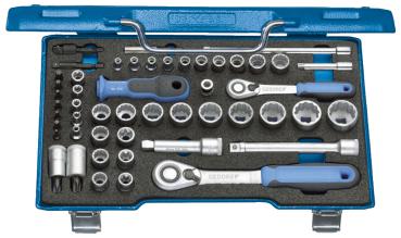 GEDORE D 30 TX20 U-20 Steckschlüssel-Satz 3/8 + 1/4", 50-teilig"