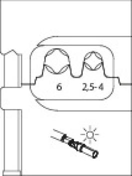 GEDORE 8140-24 Modul-Einsatz für Multi Contact MC3