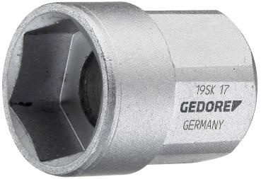 Preview: GEDORE 19 SK 11 Steckschlüsseleinsatz 1/2, kurz, 11 mm