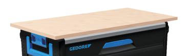 Preview: GEDORE 1110 WMHP 3 Holz-Arbeitsplatte für WorkMo B3