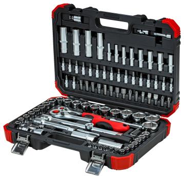 Preview: GEDORE R46003094 Steckschlüssel-Satz 1/4+1/2