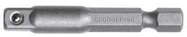 GEDORE R47110009 Antriebsadapter 1/4 4-kant x 1/4" 6-kant 50 mm"