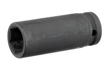 GEDORE R63002116 Kraftschraubereinsatz 1/2 6-kant 21 mm Länge 78 mm"