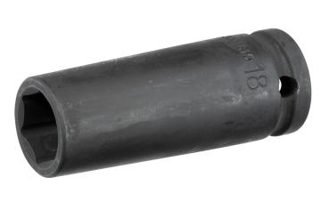 GEDORE R63001815 Kraftschraubereinsatz 1/2 6-kant 18 mm Länge 78 mm"