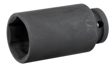 GEDORE R63003015 Kraftschraubereinsatz 1/2 6-kant 30 mm Länge 78 mm"