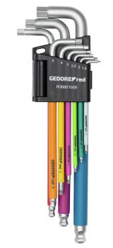 GEDORE R36601009 Winkelschraubendr.Satz 6kt 1.5-10mm 9tlg