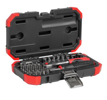 Preview: GEDORE R33003040 Bit-Satz 1/4 40-teilig