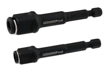 Preview: GEDORE R47112102 Bithalter-Satz 2-teilig, 75mm