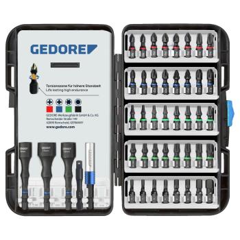 GEDORE 666-045 Torsions-Bit-Set 45-teilig