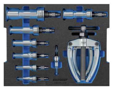 GEDORE 1100 CT-1.31/2 Innenauszieher-Set in CT-Modul