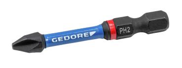 Preview: GEDORE 666 TR50 PH2-02 Torsions-Bit-Satz Kreuzschlitz PH 2, Länge 50 mm