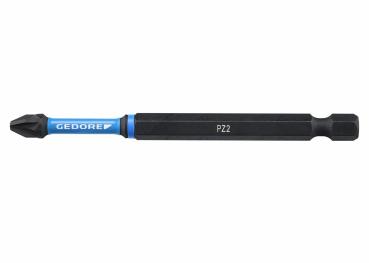 GEDORE 666 TR90 PZ1-02 Torsions-Bit-Satz Kreuzschlitz PZ 1, Länge 90 mm