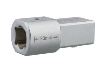 Preview: GEDORE 7718-00 Einsteckadapter 14x18 auf 9x12