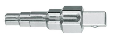 GEDORE 380100 Combi-Stufenschlüssel mit 5 Abstufungen 3/8-1""