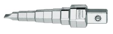GEDORE 380150 Combi-Stufenschlüssel mit 8 Abstufungen 3/8-1""