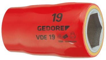 GEDORE VDE 19 24 VDE-Steckschlüsseleinsatz 1/2 6-kant 24 mm"