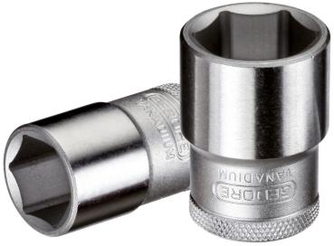 Preview: GEDORE 19 12 Steckschlüsseleinsatz 1/2, 6-kant, 12 mm