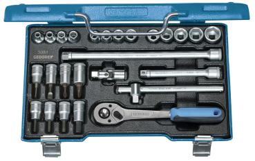 GEDORE 30 IMU-10 Steckschlüssel-Satz 3/8 26-teilig 6-kant IN-IS-PH"