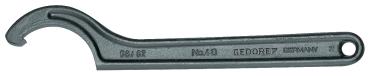 GEDORE 40 155-165 Hakenschlüssel, DIN 1810 Form A, 155-165 mm