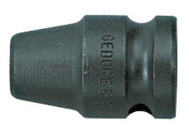 GEDORE KB 619 Verbindungsstück 1/4 skt - 1/2" vkt"