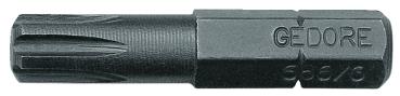 GEDORE 686 5 S-010 Schraubendreherbit 1/4, Vorteilspack 10-teilig, RIBE M5"