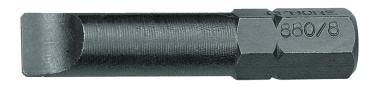 GEDORE 880 6,5 Schraubendreherbit 5/16 Schlitz 6,5 mm"